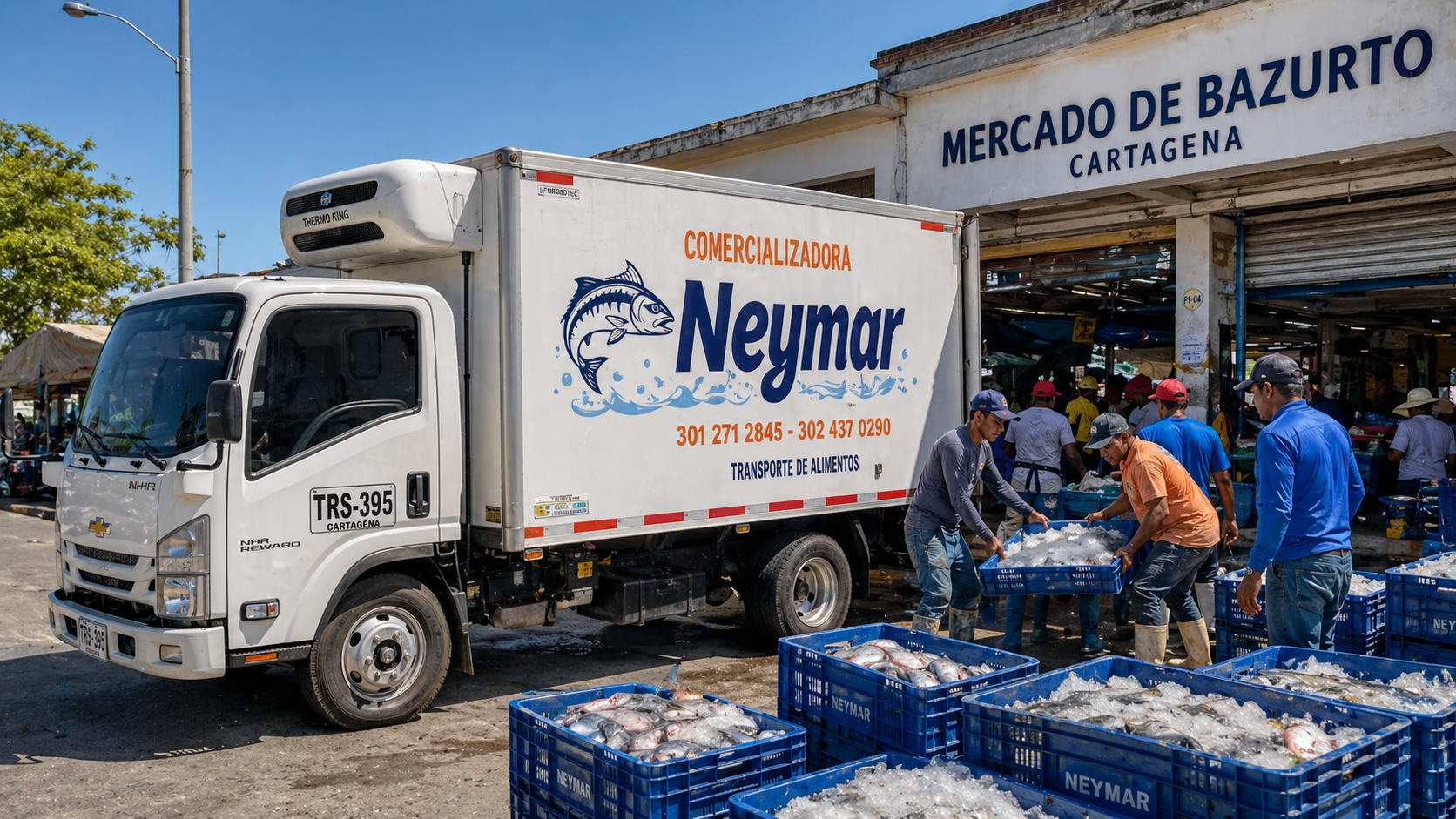 Mercado Central desde Cartagena